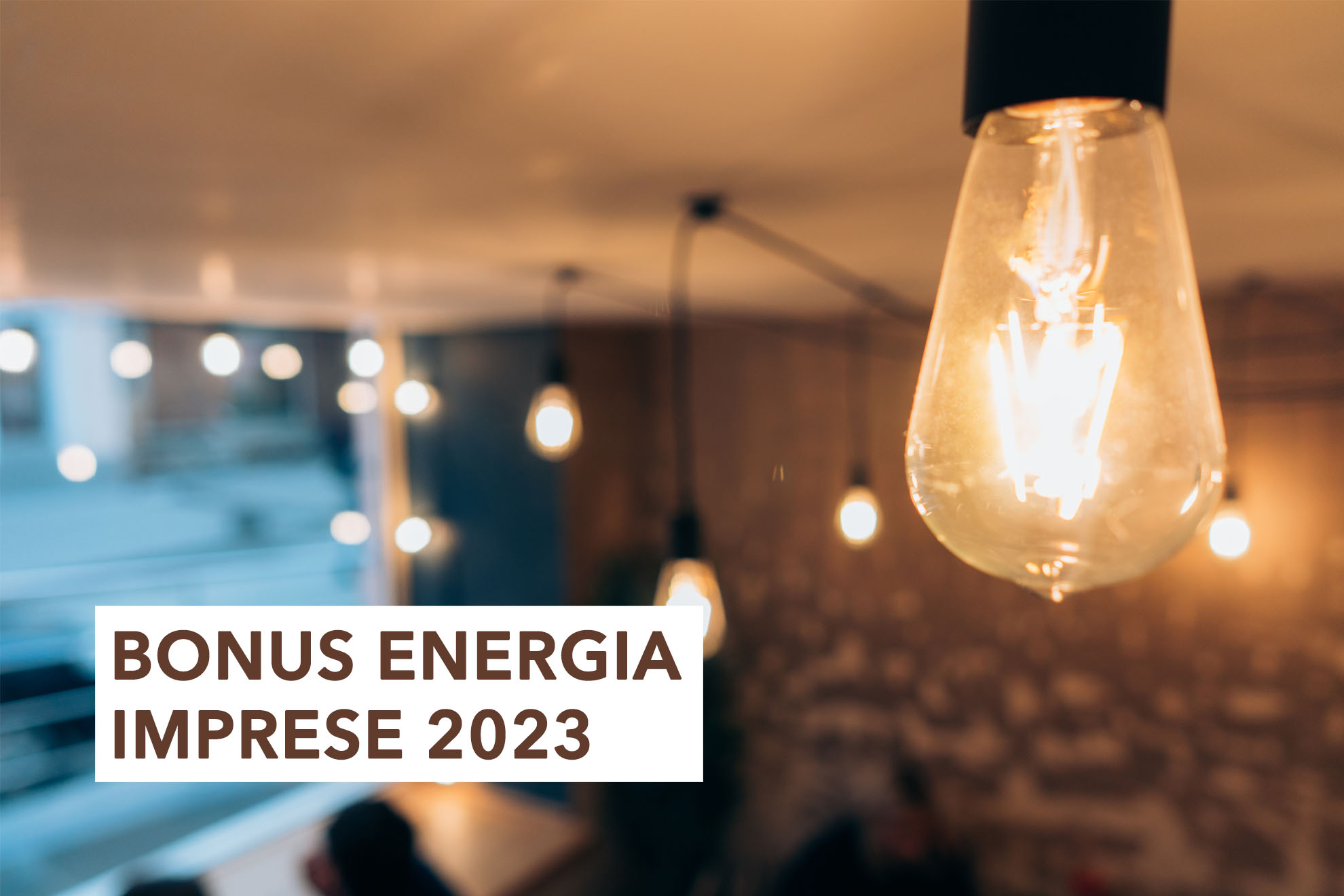 Bonus energia imprese 2023